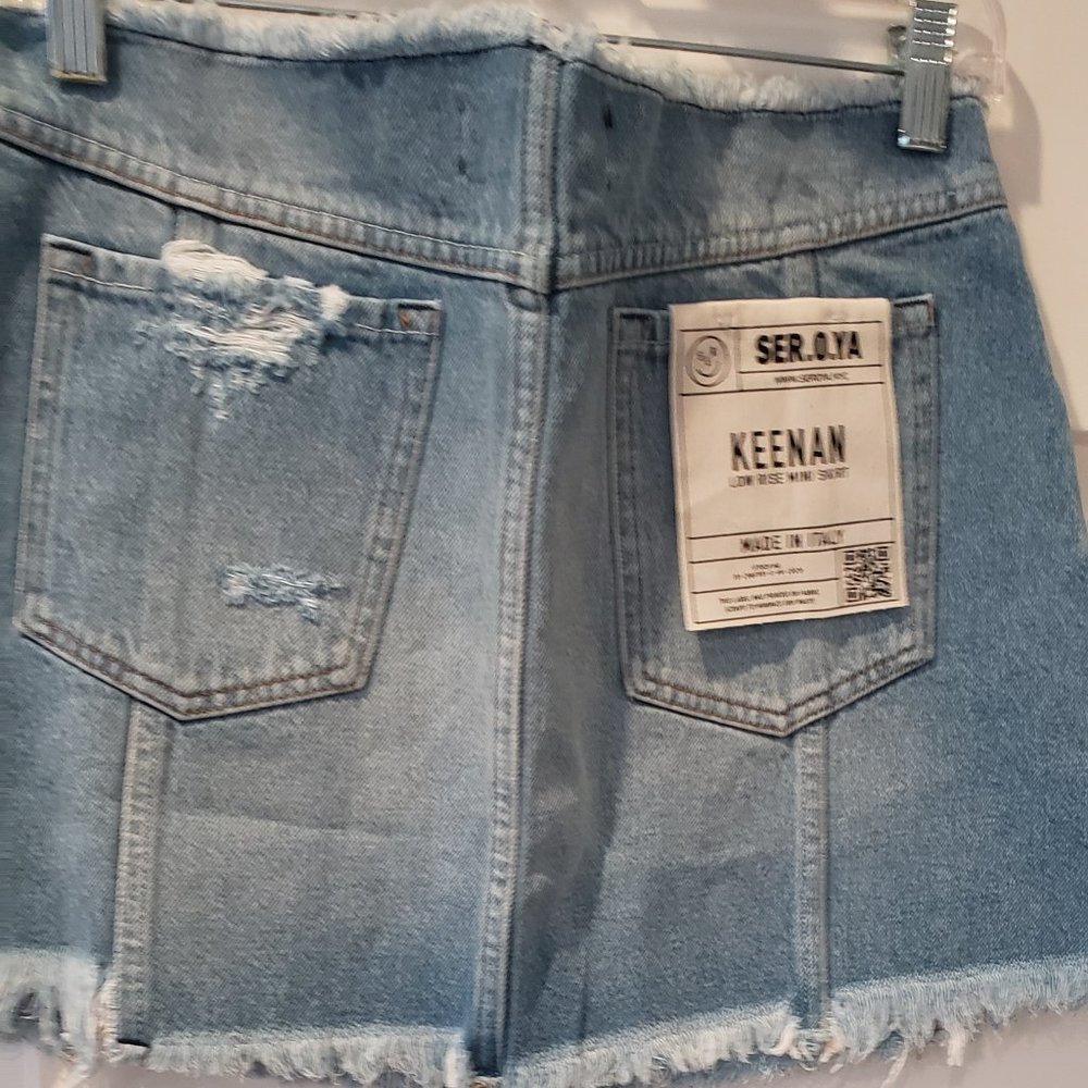NWT: SER.O.YA Keenan Mini Skirt Sizes: 25,26,27,28 - Picture 9 of 10